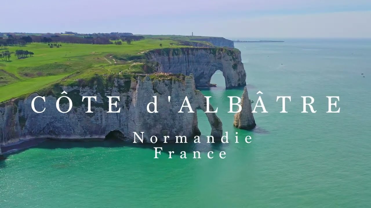 The Cliffs Of Étretat I Normandie I France I DJI Mavic 2 Pro Drone Video 4K