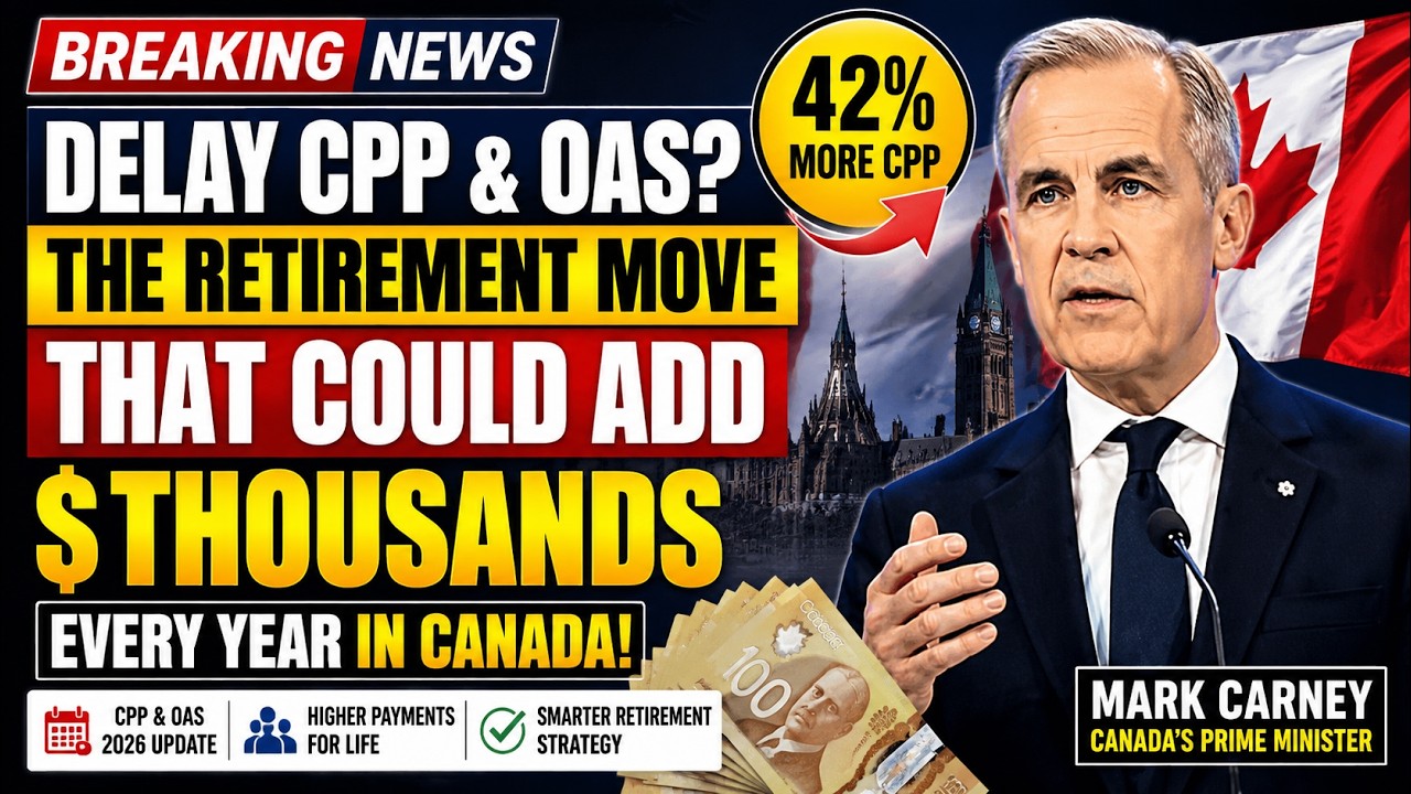 Delay CPP & OAS? The Retirement Move That Could Add Thousands Every Year in Canada!