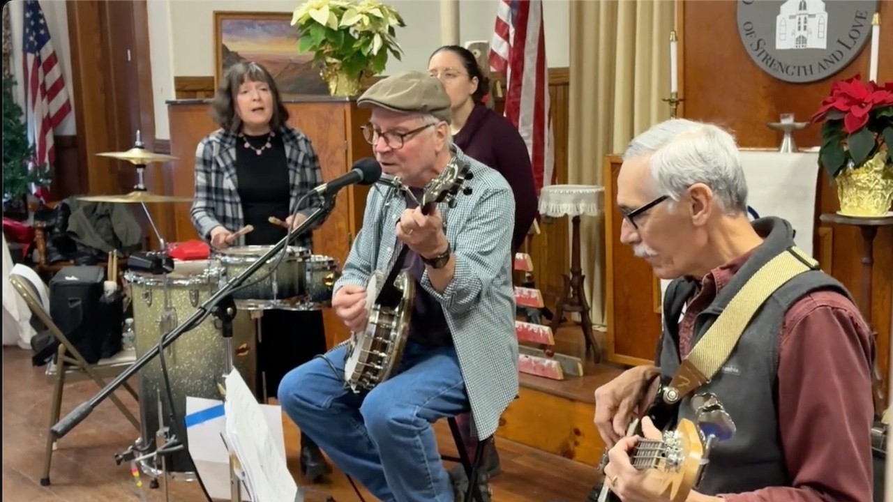 Terry, Matt and Ann at the Petit Concert Series