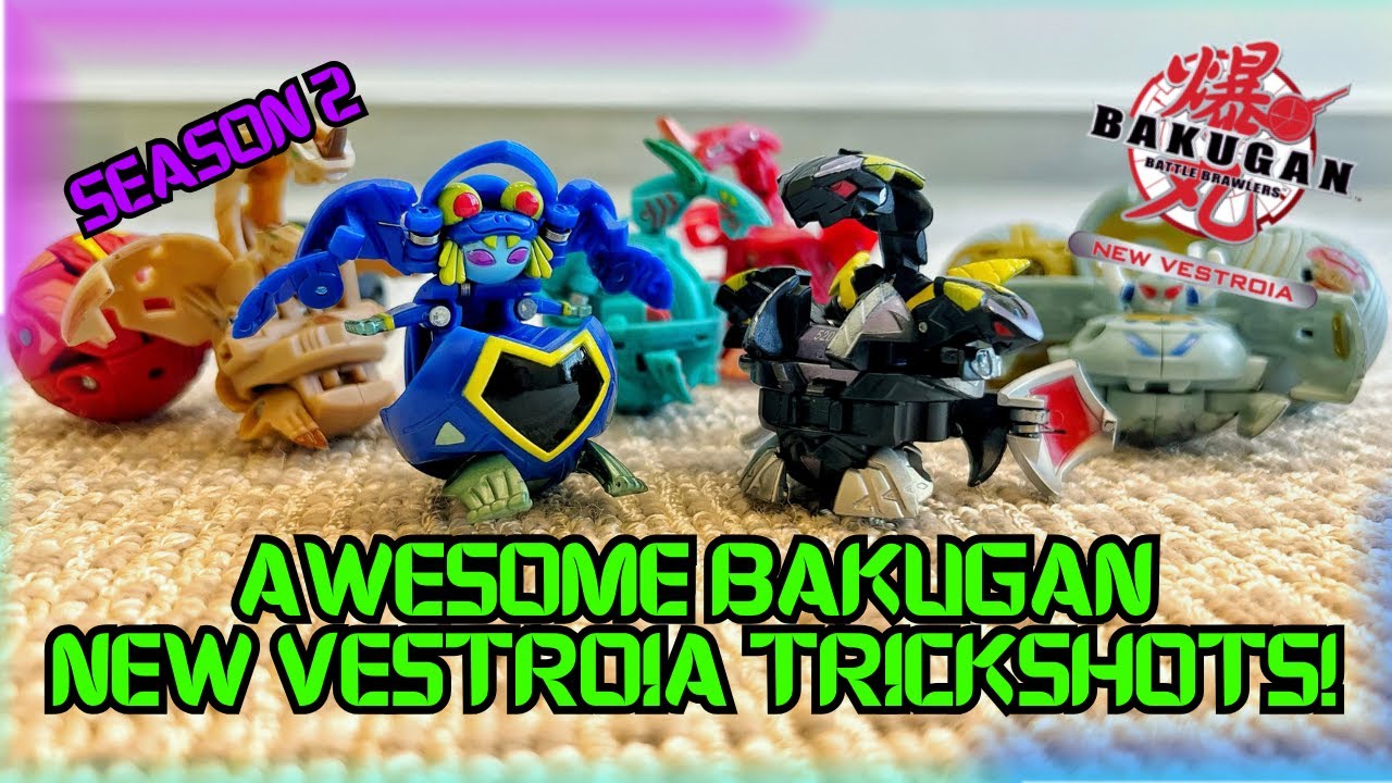 AWESOME BAKUGAN NEW VESTROIA TRICKSHOTS!