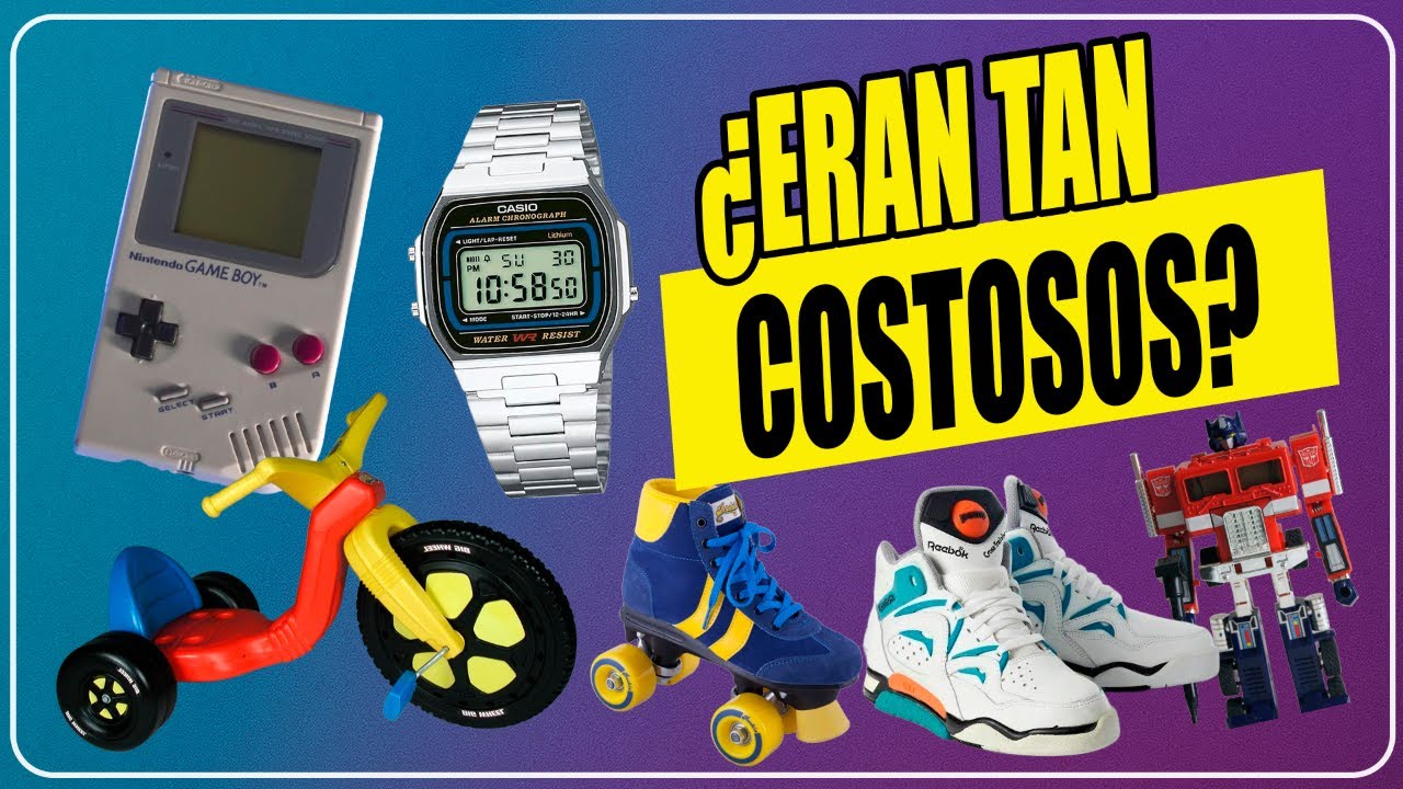 10 COSAS ÚNICAS que TODOS QUERÍAMOS en los 80’