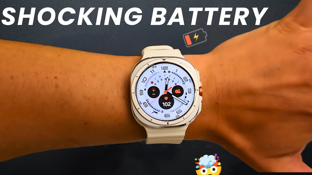 Samsung Galaxy Watch Ultra &mdash; РЕАЛЬНОСТЬ БАТАРЕИ! 🤯