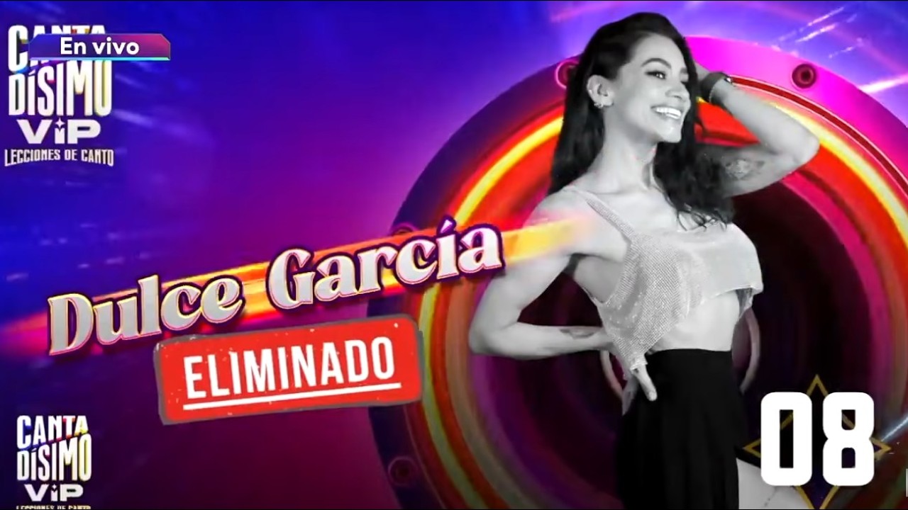 Dulce García queda eliminada al ser la menos votada | Cantadísimo VIP