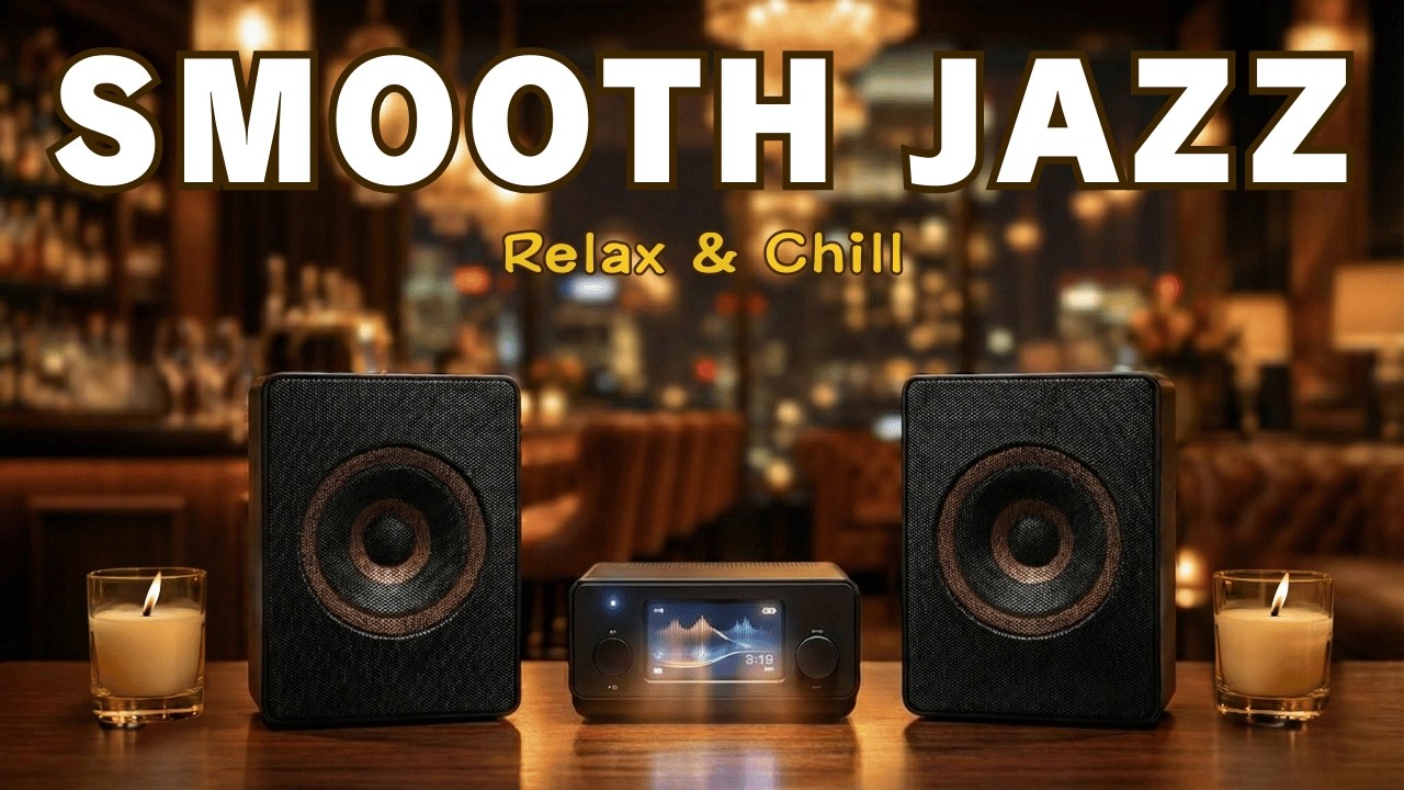 Midnight Focus & Chill 🕯️ Calming 90s Smooth Jazz