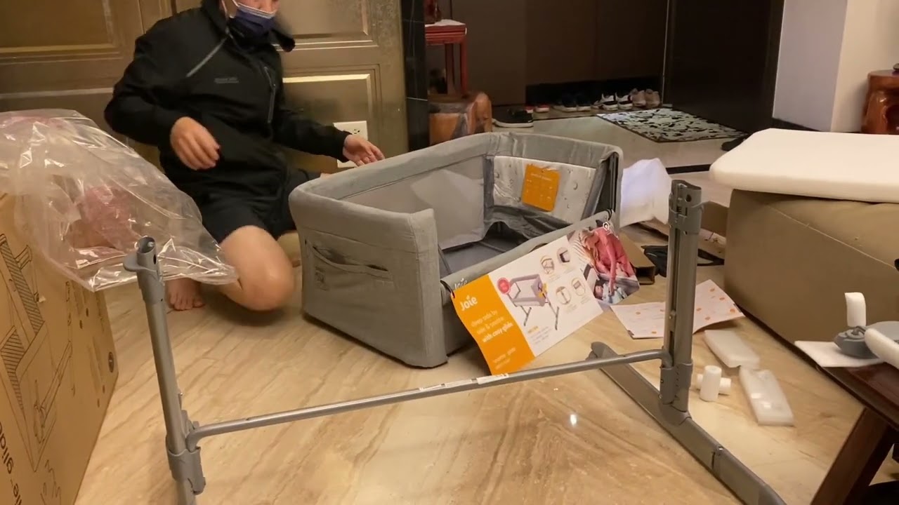 開箱嬰兒床