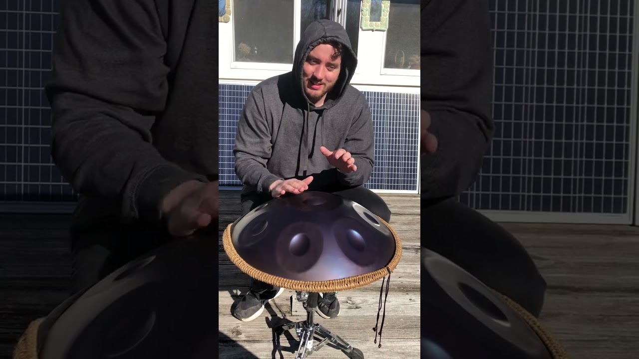 Friends in my house-Nic Denman-Hang Drum improvisation #2