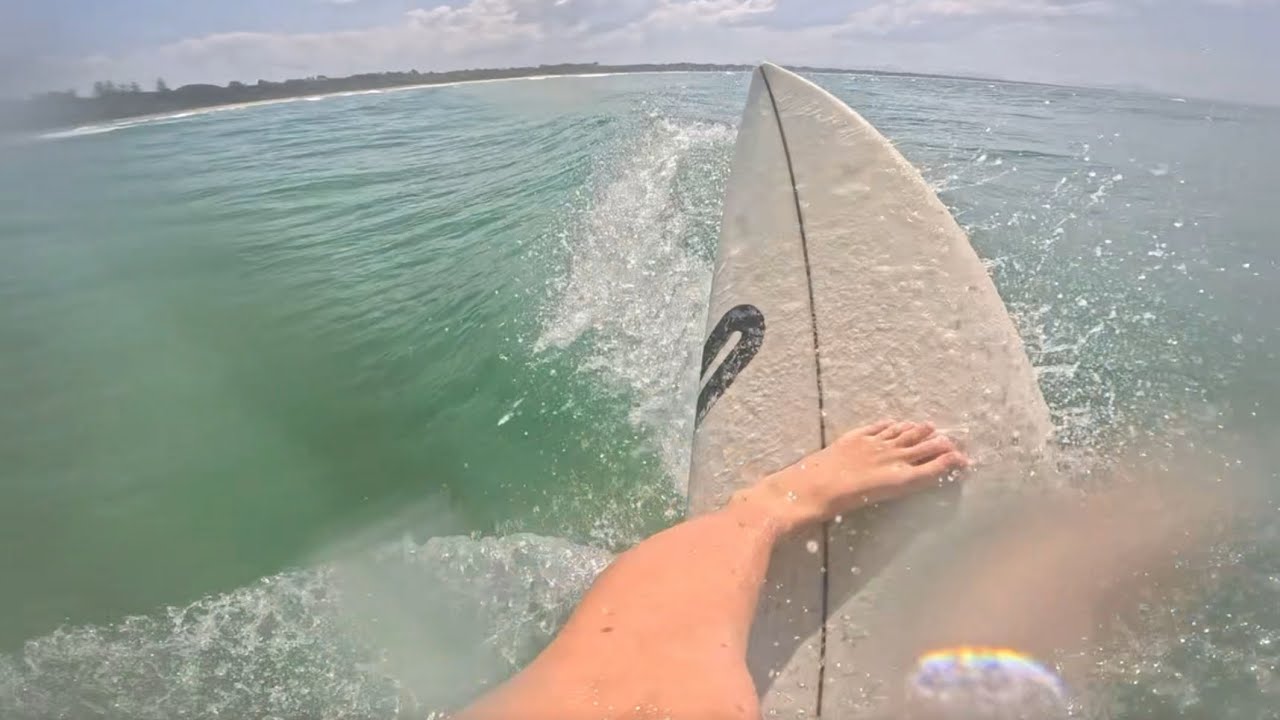Surfing Scotts head| perfect point break