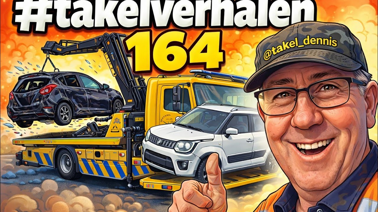 #takelverhalen 164: duwen op een parkeerdek en trekken in de modder