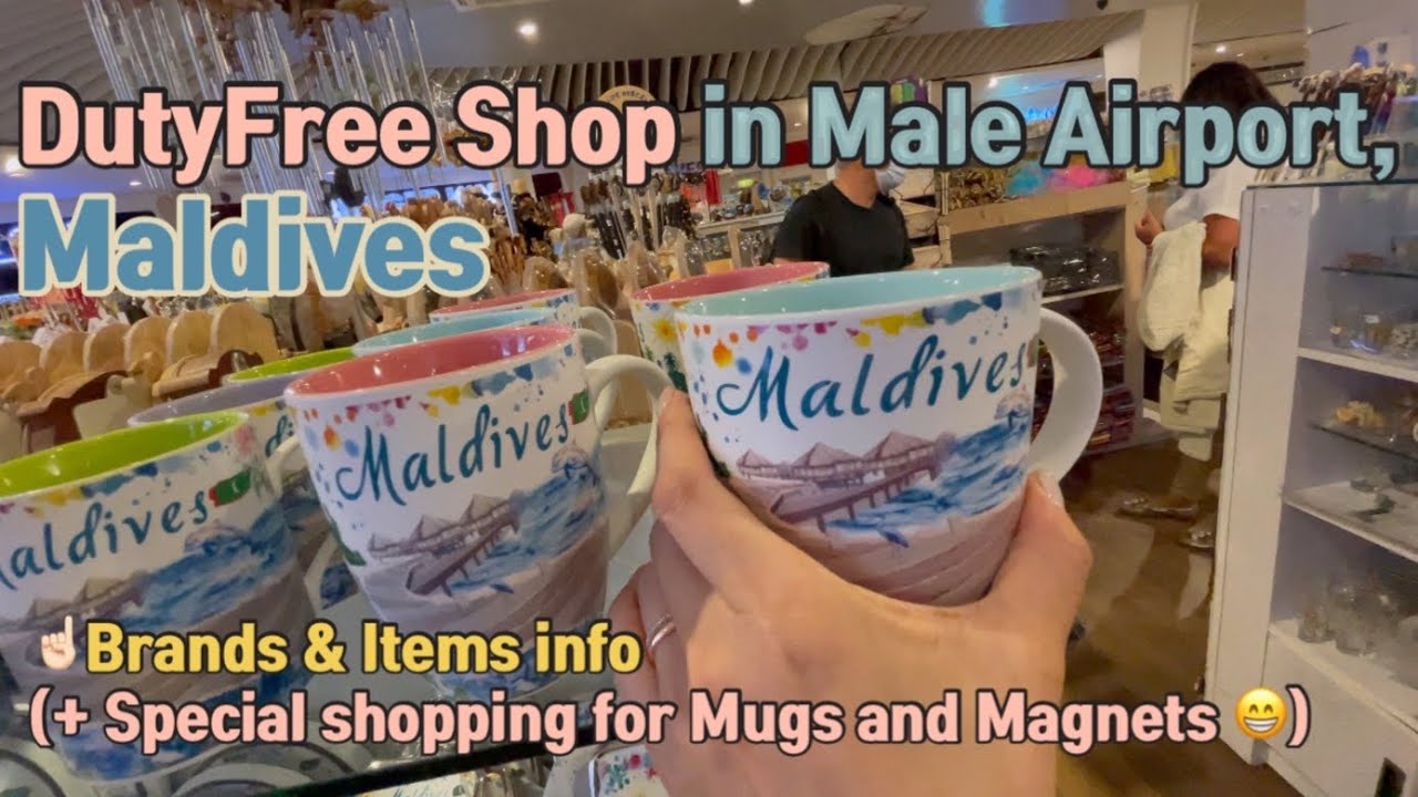 Maldives souvenir?! Check this out before going to the Male airport! (Price info included✨)