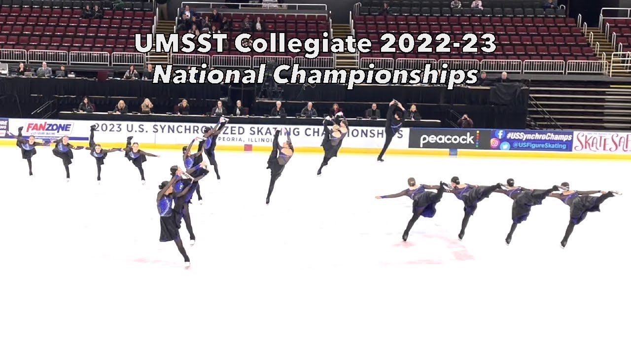 University of Michigan SST Collegiate 2022-23 | National Synchronized Skating Championships
