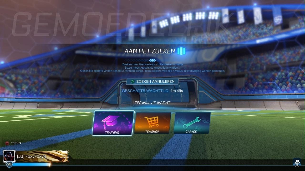 Rocket League ik heb iets nieuws geleerd😁!