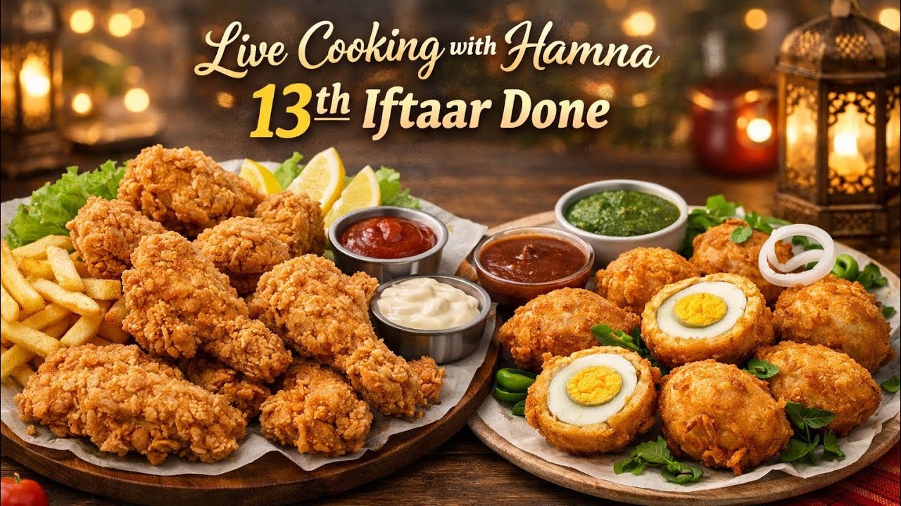 hamna's cooking point is live! iftaar time