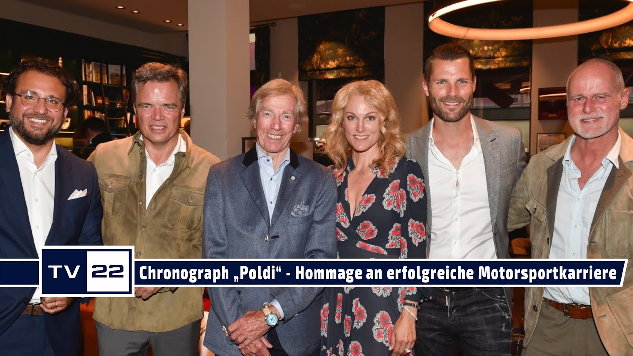 Chronograph „Poldi“ - Hommage an erfolgreiche Motorsportkarriere von Leopold Prinz von Bayern