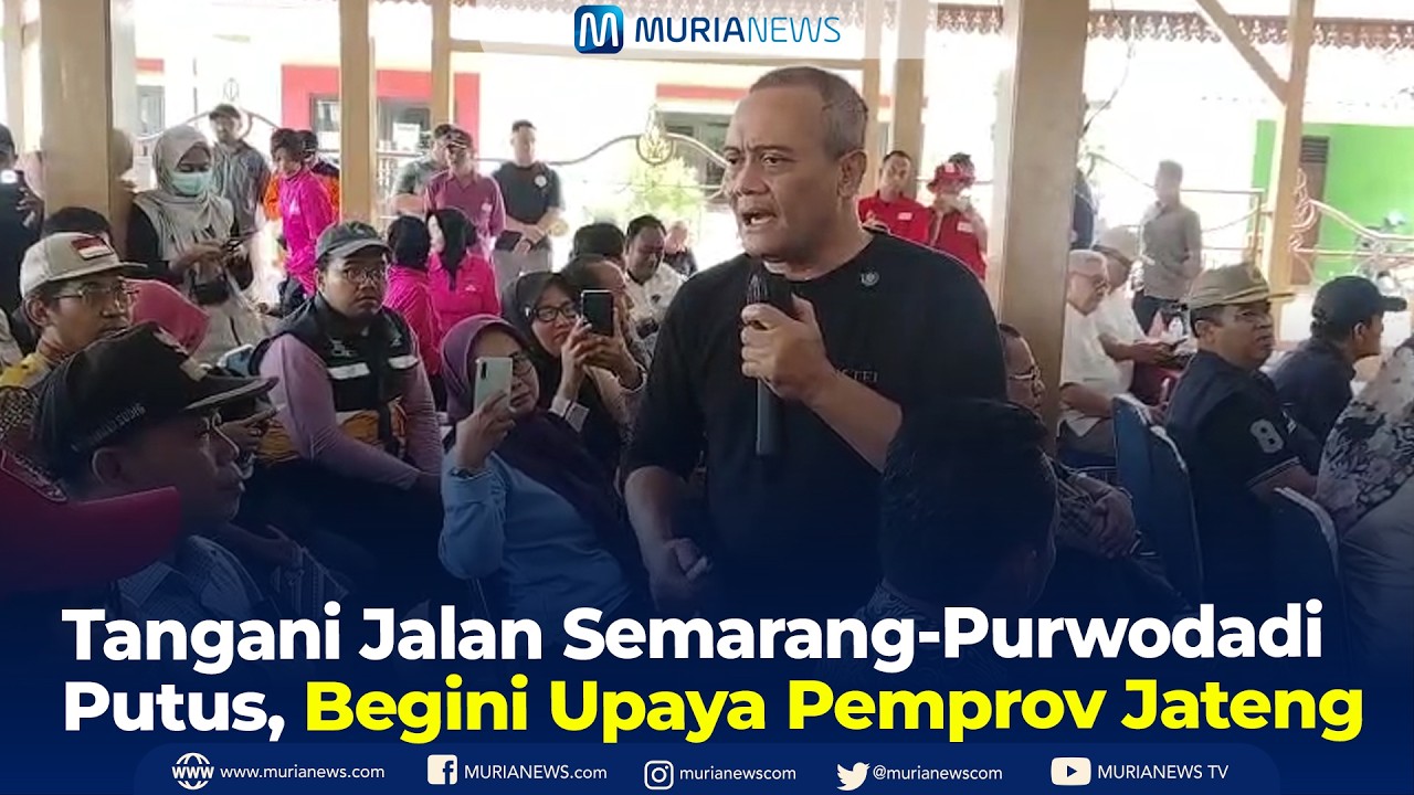 Tangani Jalan Semarang-Purwodadi Putus, Begini Upaya Pemprov Jateng