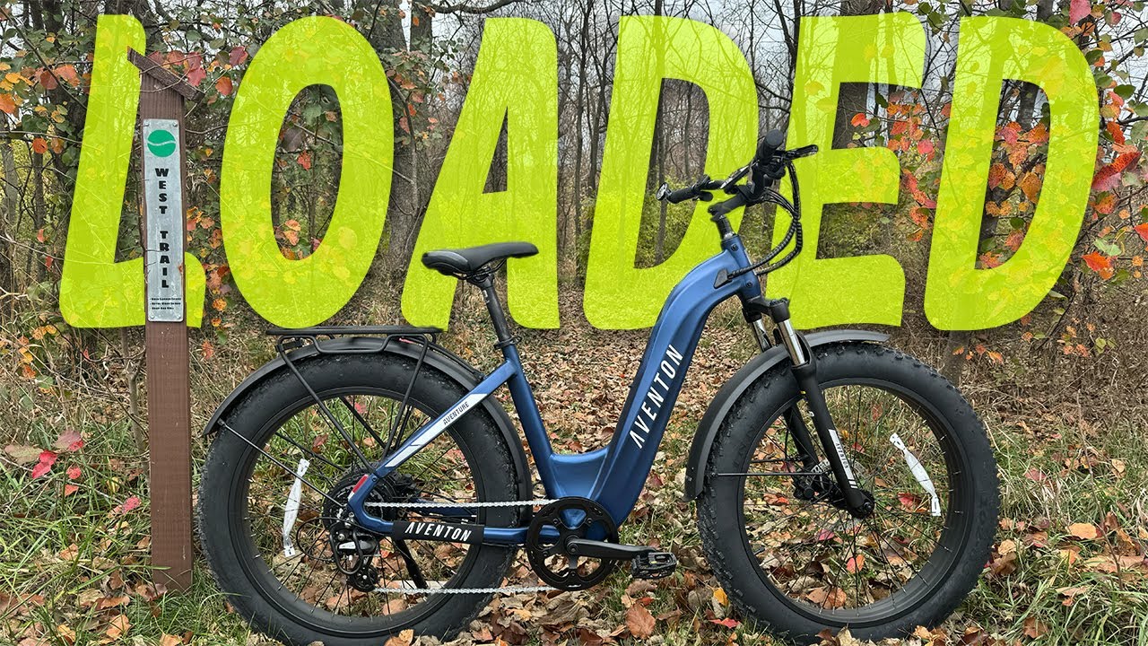 Лучший электровелосипед Fat Tire Adventure / Обзор электровелосипеда Aventon Aventure.2