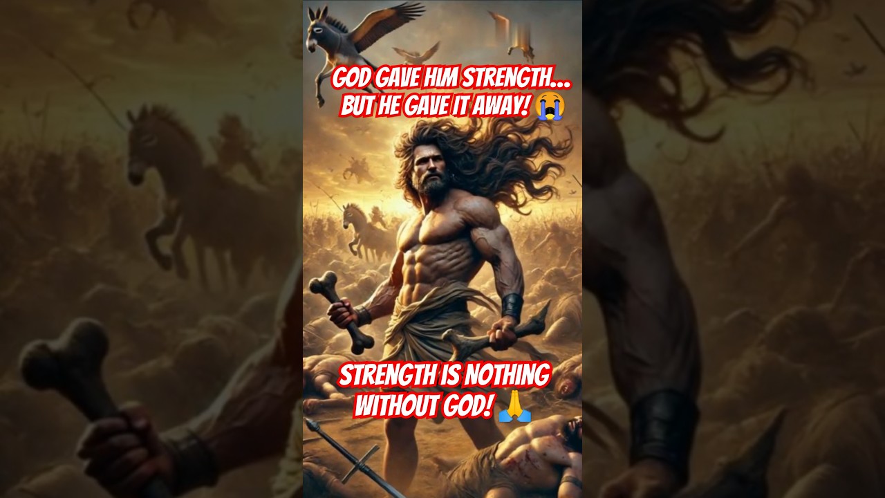 Samson&rsquo;s Rise & Fall: How the Strongest Man Was Defeated 💥