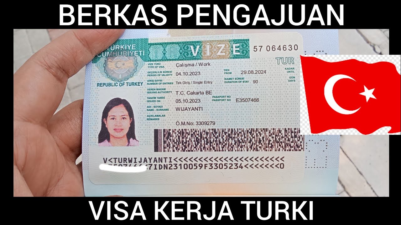 (7) Berkas Apply visa Nanny Turkey