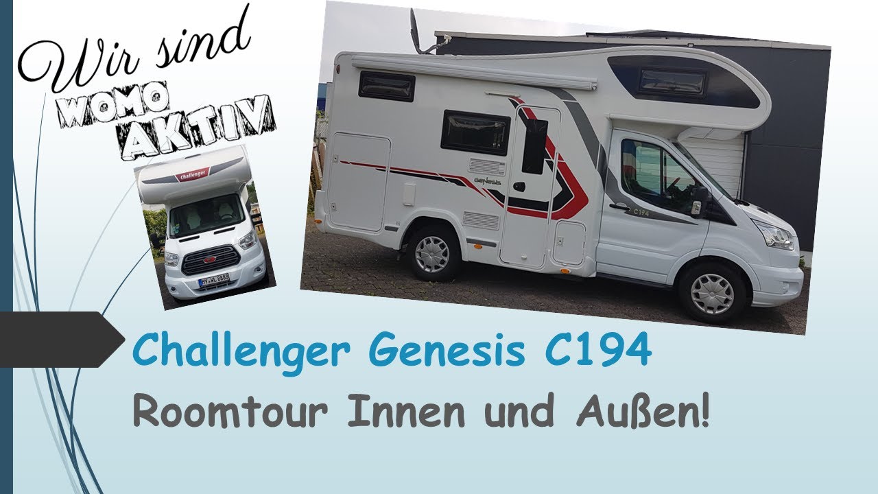 Challenger Genesis C194 Alkoven Roomtour 