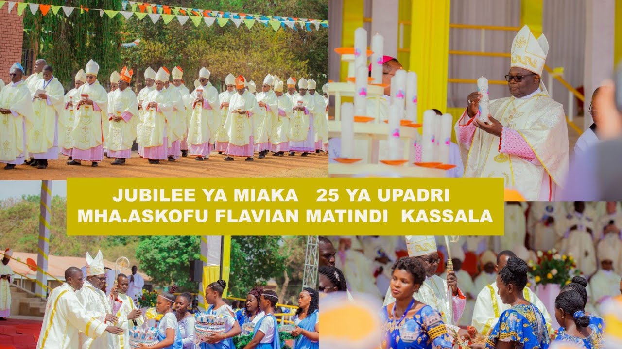 JUBILEE YA MIAKA 25 YA UPADRI MHA.ASKOFU FLAVIAN KASSALA 11/08 2024
