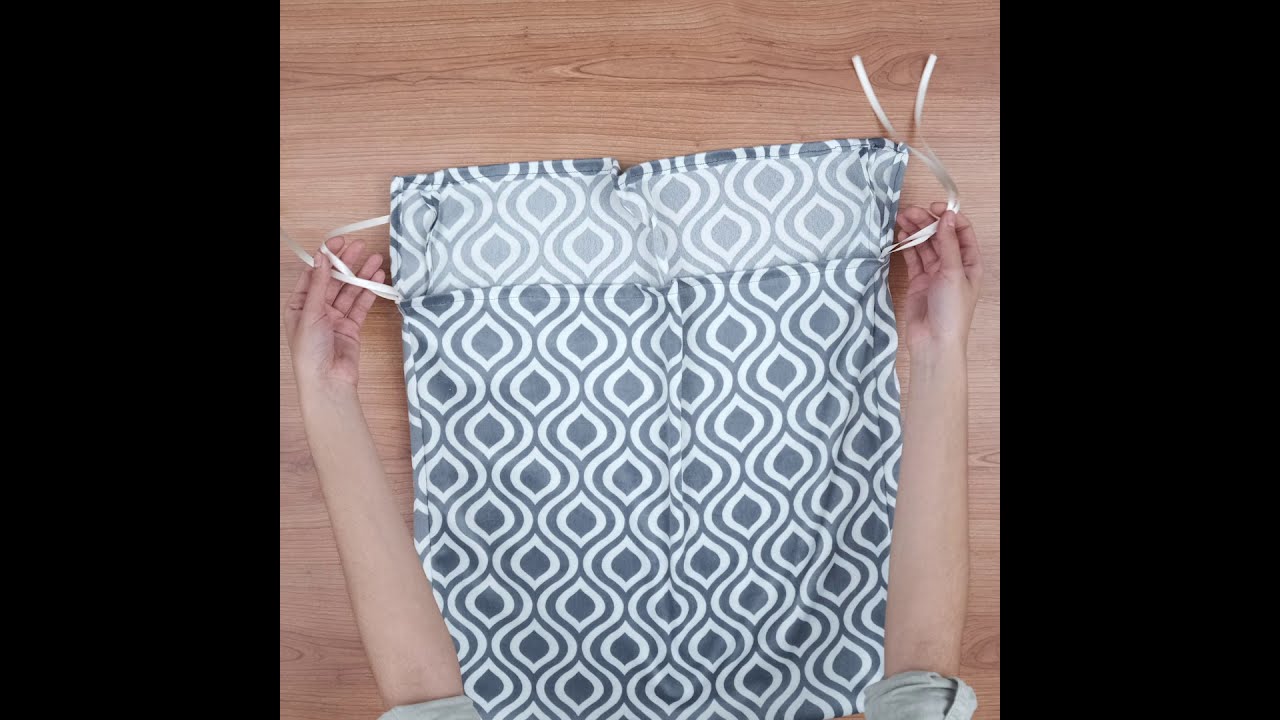 Cómo hacer una funda para silla muy fácil
