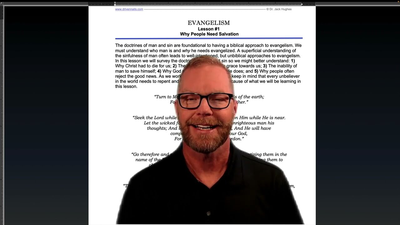 Lesson 1 Evangelism Class