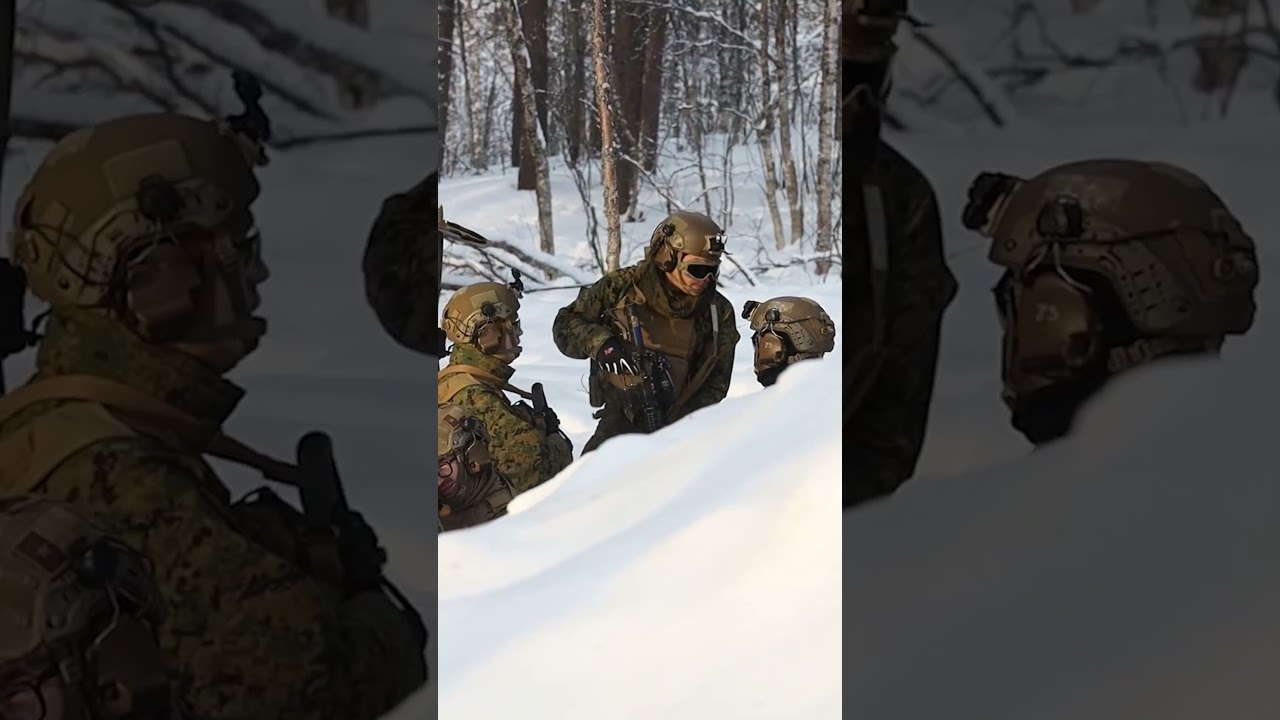 U.S. Marines Train Urban Demolitions in Arctic Norway