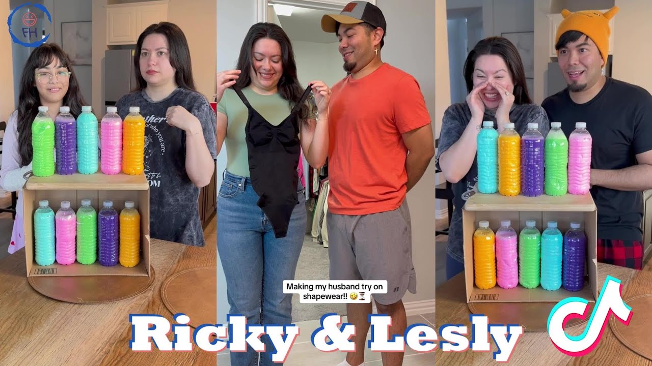 Funny Ricky and Lesly TikTok 2023-2024 | Try Not To Laugh Watching @rickyandlesly TikToks