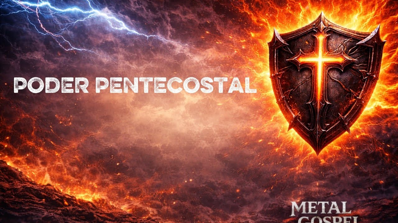 🔥 Hino 24 – Poder Pentecostal | Power Metal  ⚔️🔥 (Metal Gospel)