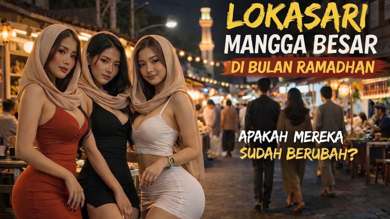 KEHIDUPAN MALAM LOKASARI MANGGA BESAR DIBULAN RAMADHAN!  | INDONESIA NIGHT LIFE 🇲🇨
