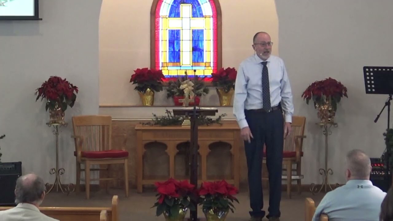 January 11, 2025 Sunday sermon at Virgie Christian Church