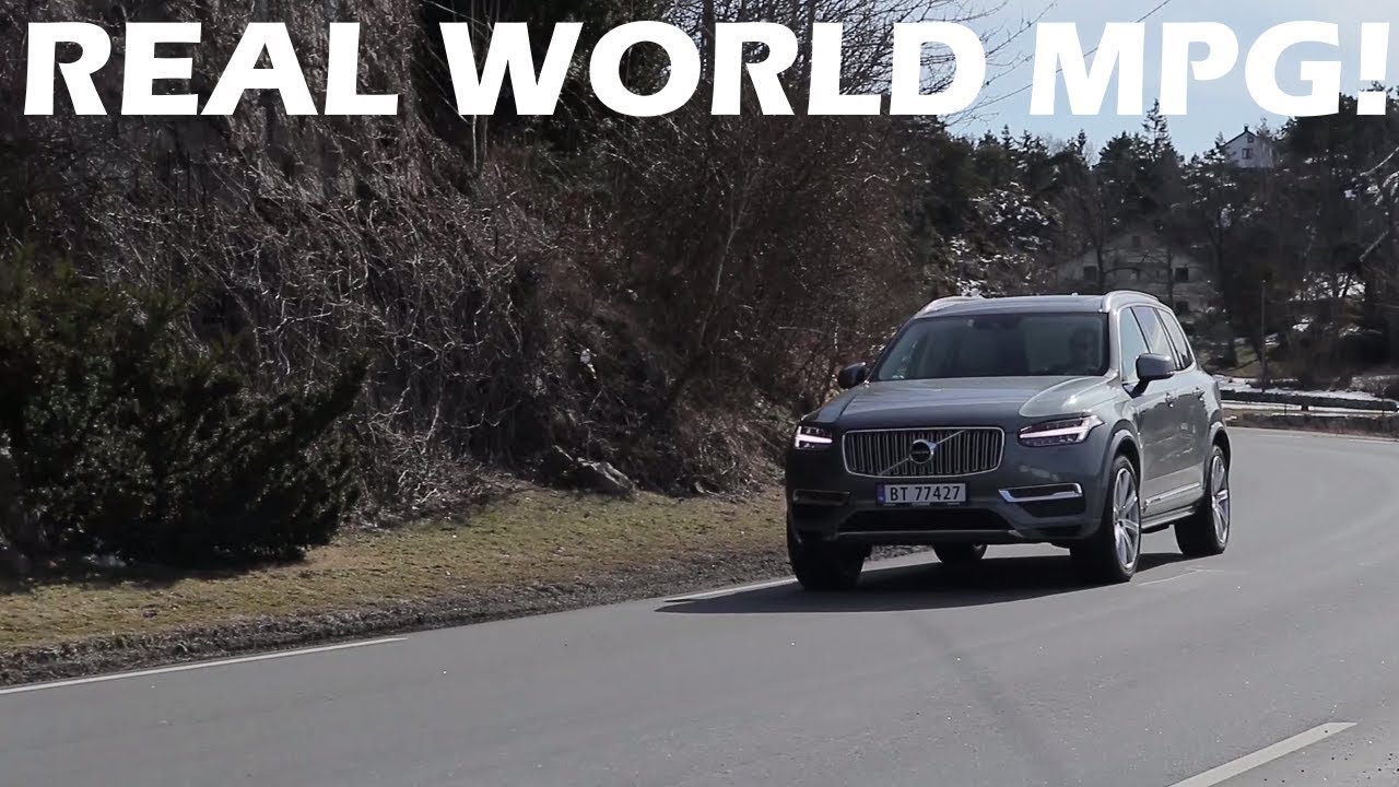 2018 Volvo XC90 T8: Real World Fuel Consumption!