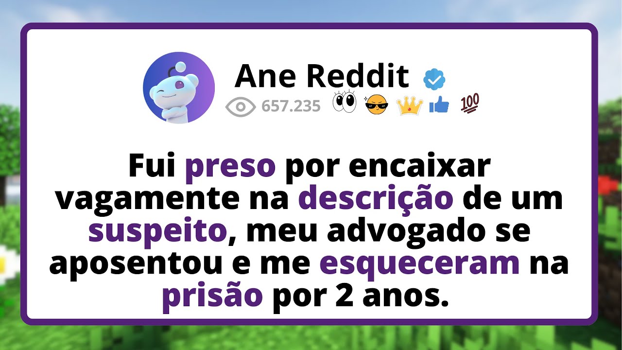 Fui PRESO por encaixar vagamente na DESCRIÇÃO de um SUSPEITO, meu advogado se aposentou e me...