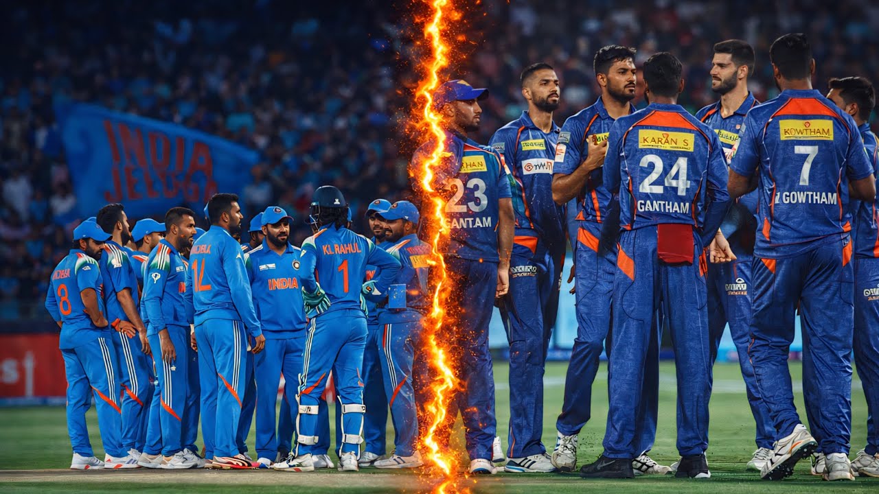 INDIA vs LSG 🔥 The Clash That SHOOK Cricket | Ultimate Face-Off