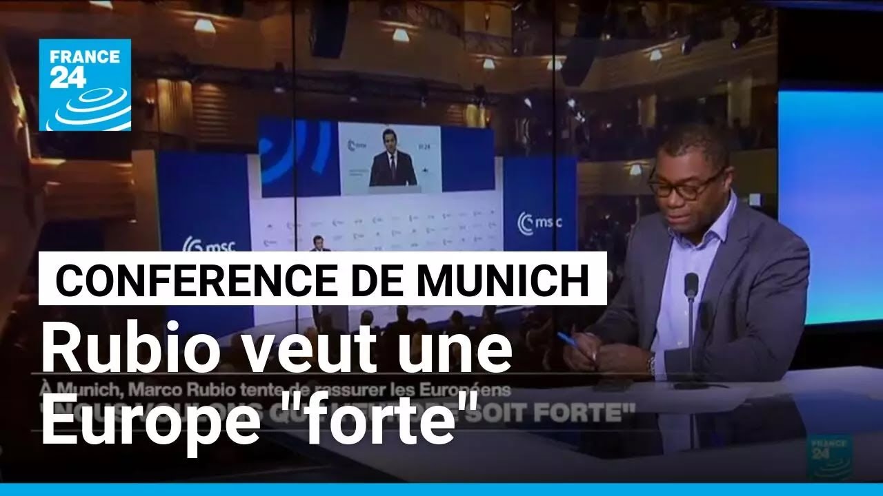 Rubio prône une restauration de l'ordre mondial, avec une Europe 