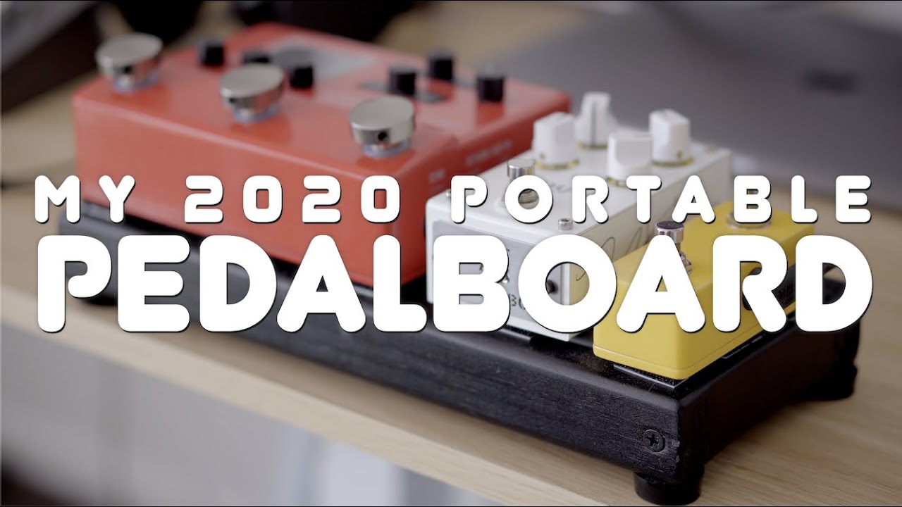 My 2020 Portable Pedalboard! (Feat. HX Stomp & Angel Drive)