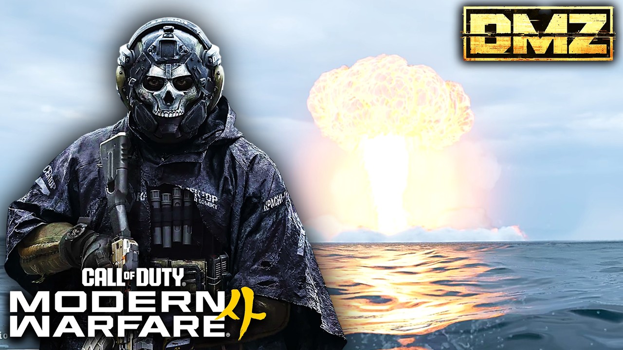 Ghost Gets Nuked in the boat in MW4 DMZ Final Story Mission Cutscene (Modern Warfare 4 DMZ)