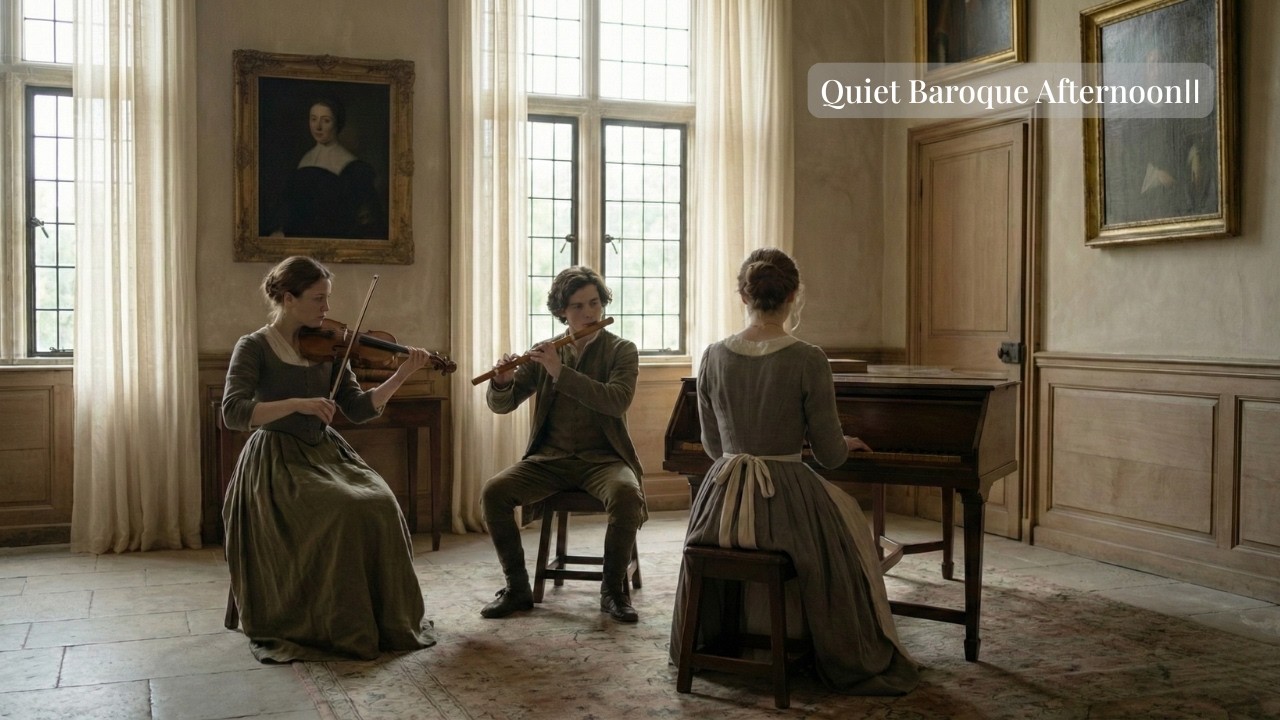 Quiet Baroque Afternoon2｜A Room Filled with Light