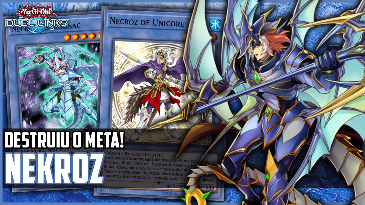 MUITO FORTE: NEKROZ DESTRUIU O META! [DUEL LINKS]