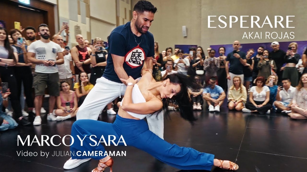 Marco y Sara 💎 | ESPERARE - AKAI ROJAS | Bachata 💛