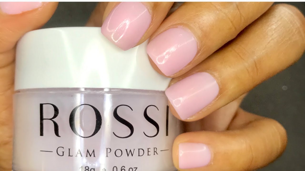 Applying Dip Powder to my NATURAL NAILS using Rossi Nails PLUS The FASTEST way to REMOVE Dip Powder