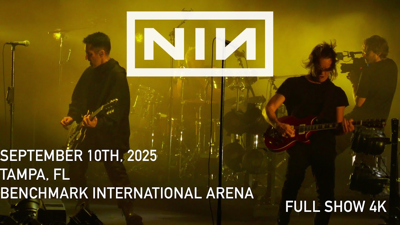 Nine Inch Nails 2025-09-10 Tampa, Benchmark International Arena - Full Show 4K - NIN Live Archive