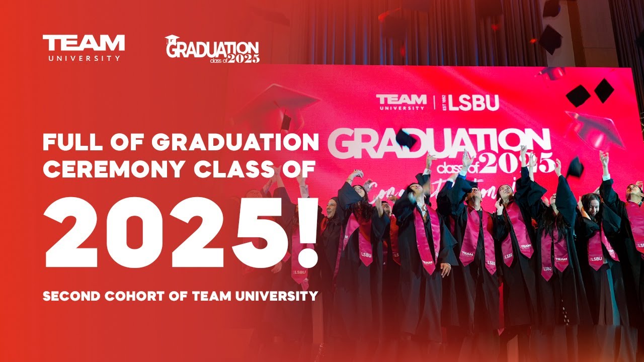 TEAM University Graduation Ceremony 2025 | Full Video (Second Cohort)