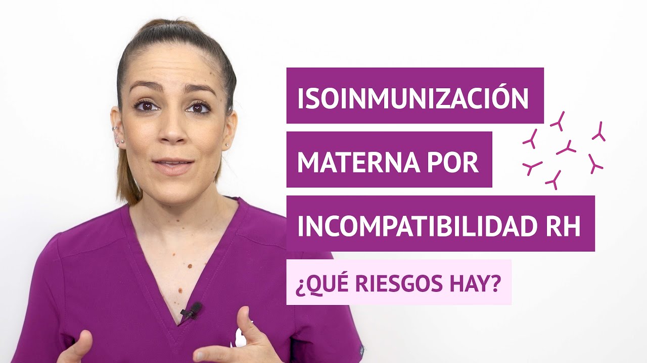 Isoinmunización materna por incompatibilidad Rh, ¿qué riesgos hay?