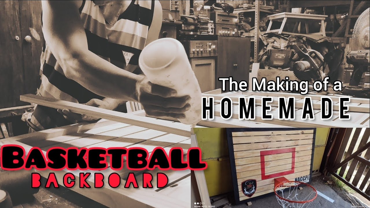 Basketball | Backboard | Homemade | DIY Project