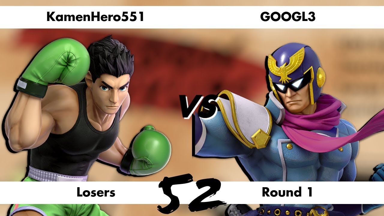 Maroon Mixups #52 - KamenHero551 (Little Mac) Vs. GOOGL3 (Captain Falcon) - Losers Round 1