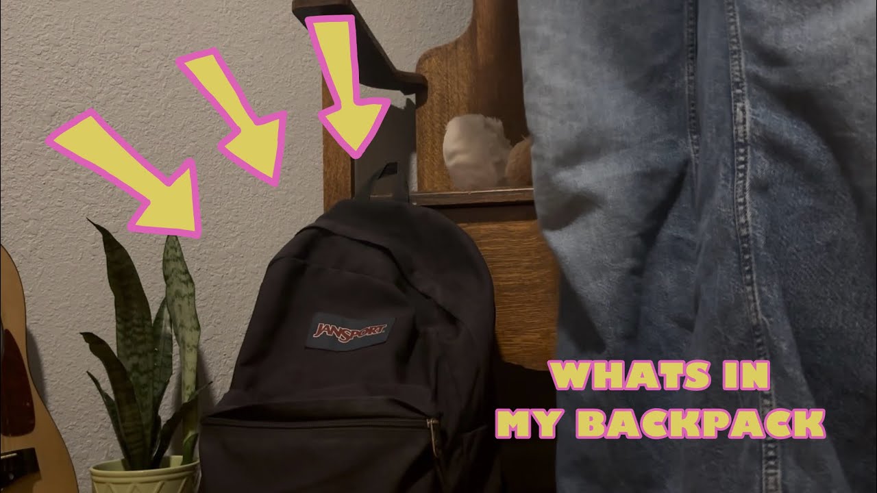 what’s in my backpack (sophomore)