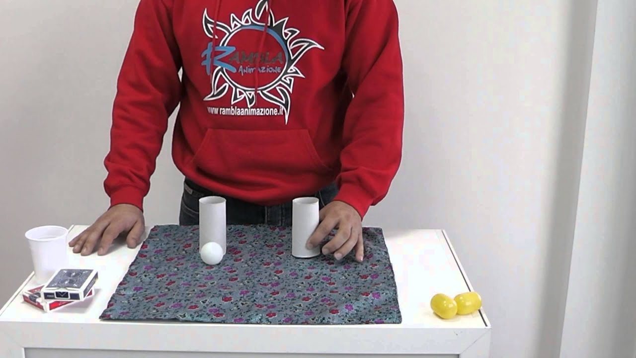 Trucco di micromagia / Pallina cambia posto