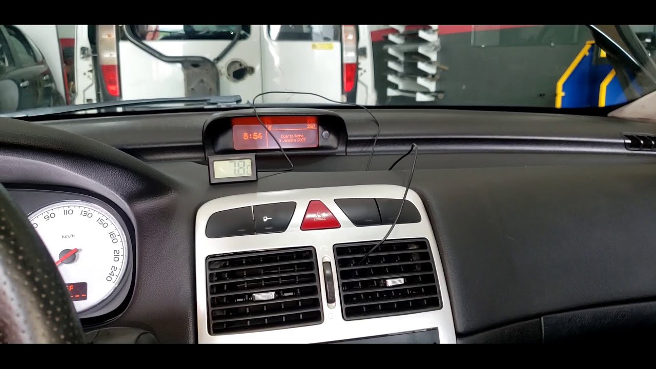Como resolver problema no ar condicionado do Peugeot 307 407