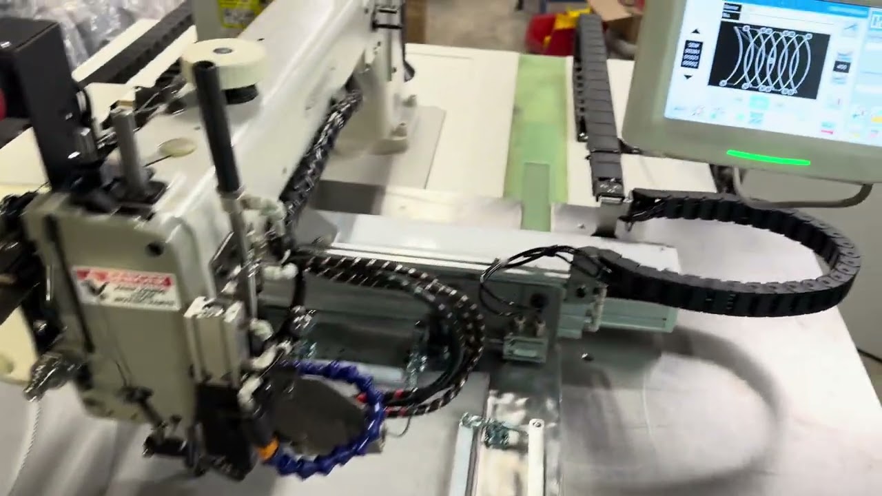 SEWPRO 273-6040 programmable seat panel sewing machine