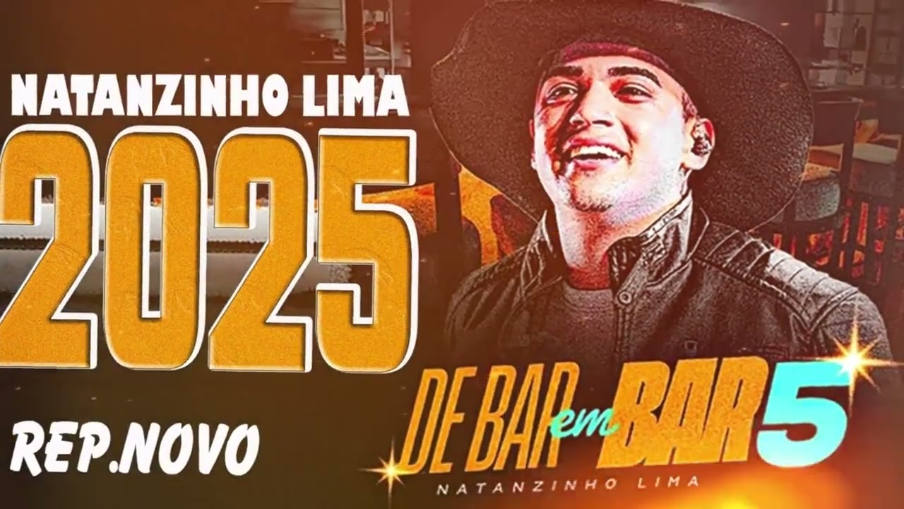 NATANZINHO LIMA 2025 ( REPERT&Oacute;RIO NOVO 2025 ) CD NOVO - M&Uacute;SICAS NOVAS